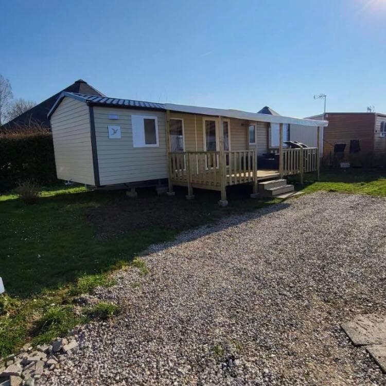 Mobil Home Neuf 6/8 Pers Biville-sur-Mer Exterior foto