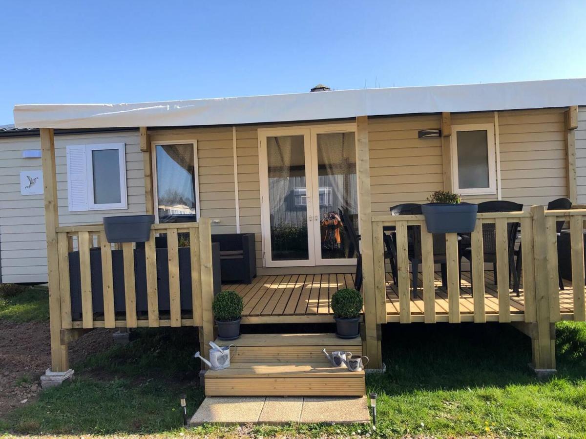 Mobil Home Neuf 6/8 Pers Biville-sur-Mer Exterior foto