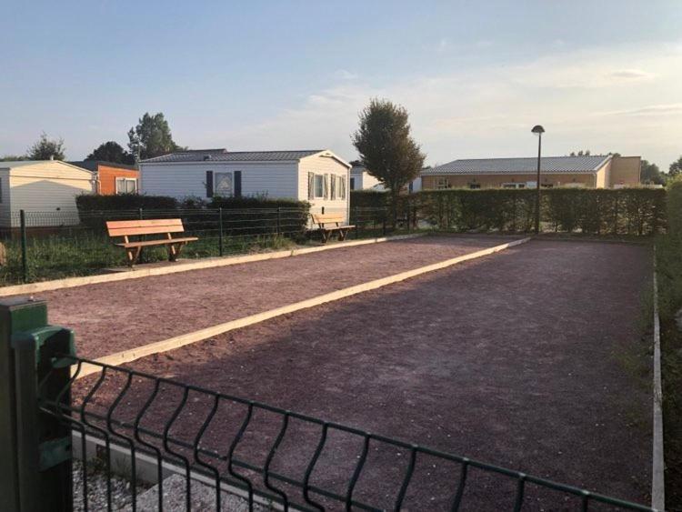 Mobil Home Neuf 6/8 Pers Biville-sur-Mer Exterior foto